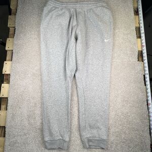 New Nike Mens XL Club Fleece Jogger Tapered Pants Heather Grey